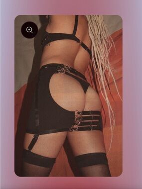 The End Lingerie Underneath It All Backless Mini Skirt